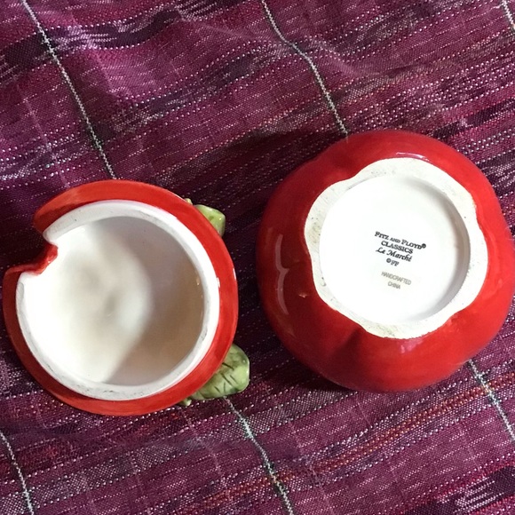 Fitz & Floyd Le Marche. jelly, sugar or condiments jar - Picture 4 of 5